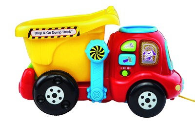 Foto 7 | Los Volquetes Vtech Caen Y Se Vuelven Amarillos Durante 6 Meses A 3 Años - Venta Internacional.