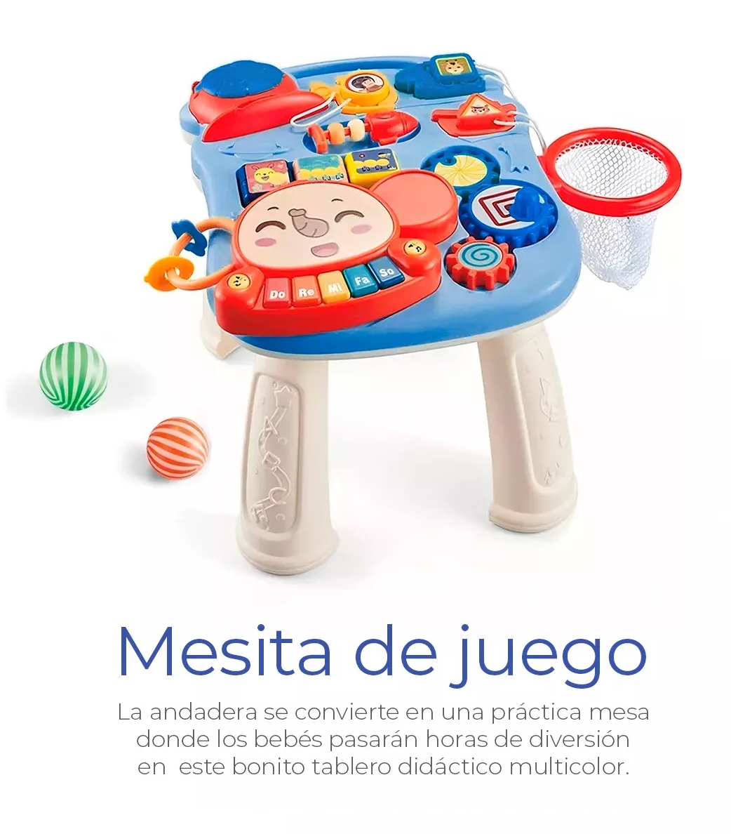 Foto 5 pulgar | Andadera de Bebe 2 en 1 Musical Portatil