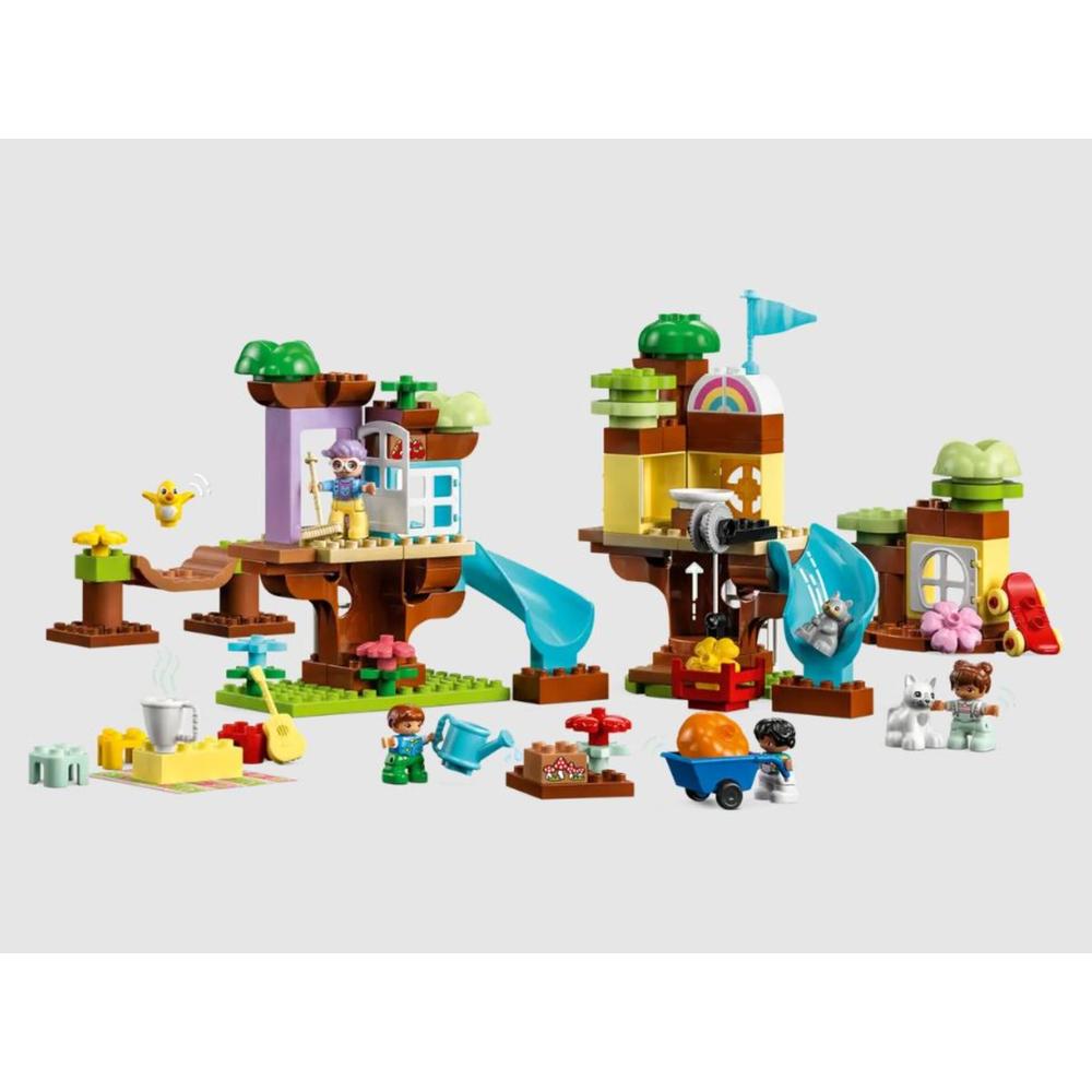 Foto 4 pulgar | Set de Juegos Lego Duplo Casa del Árbol 3 en 1