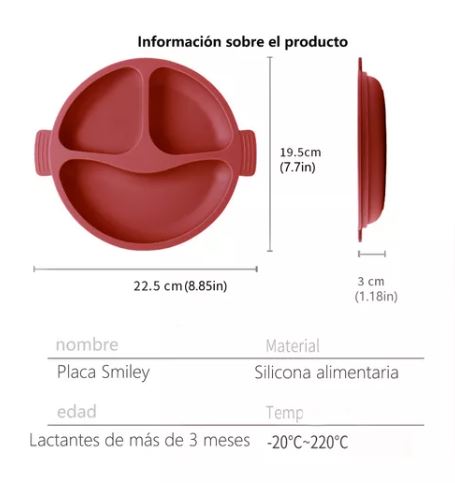 Foto 3 | Juego De Alimentación De Silicona Para Bebés