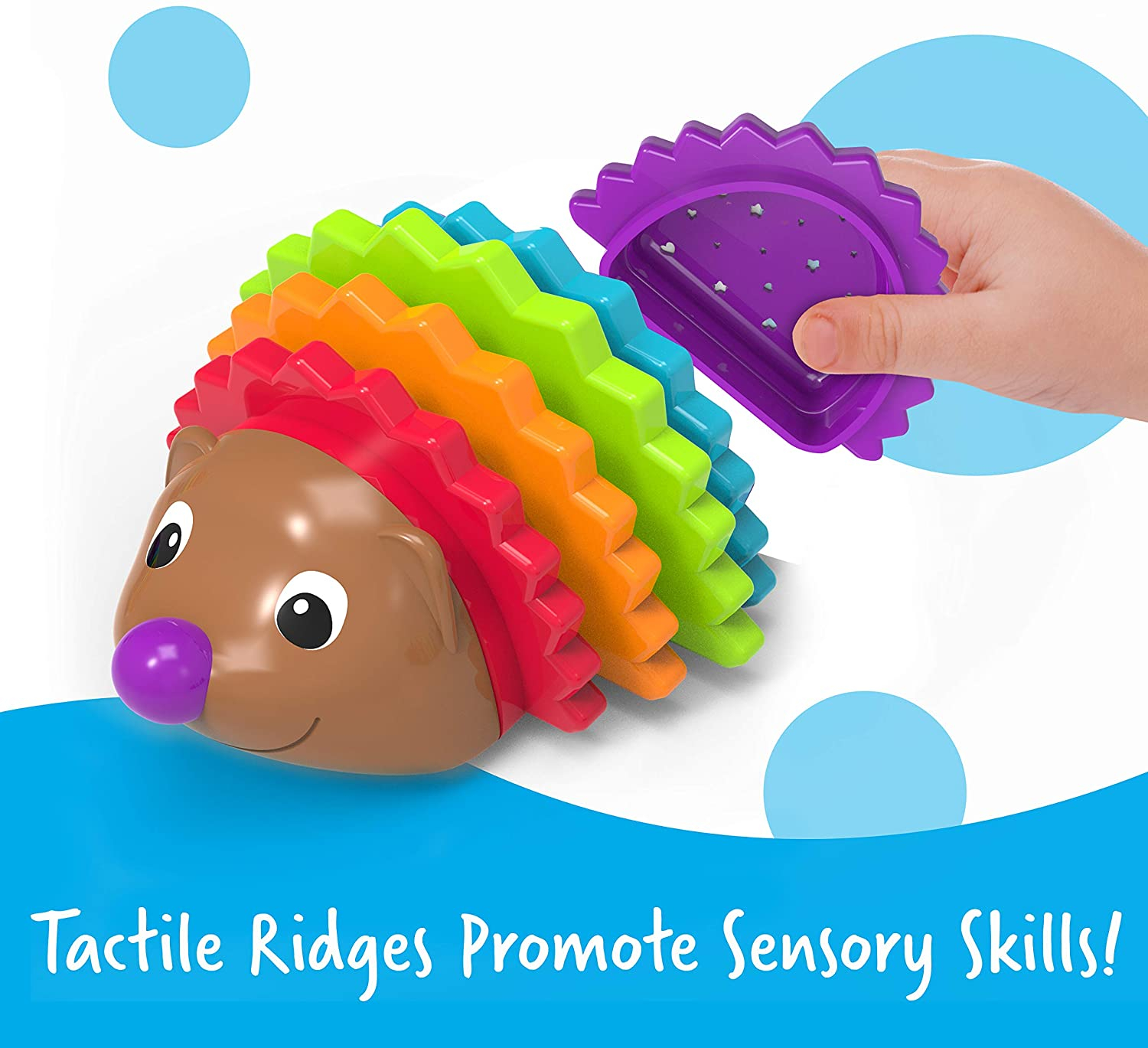 Foto 4 pulgar | Venta Internacional - Juguetes Apilables Spike The Fine Motor Hedgeho Learning Resources