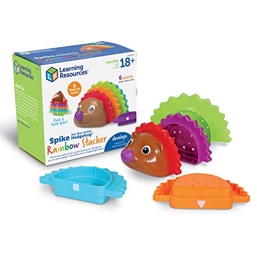 Foto 7 pulgar | Venta Internacional - Juguetes Apilables Spike The Fine Motor Hedgeho Learning Resources