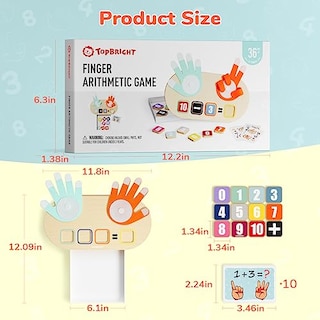 Foto 7 | Juguete Educativo Top Bright de Aprendizaje Numérico para Niños Pequeños