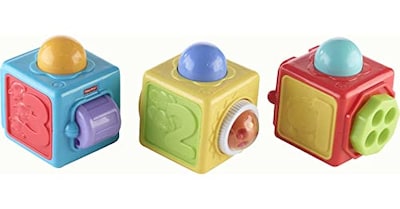Foto 4 | Venta Internacional - La Acción De Apilamiento Bloquea Fisher-price Para Bebés