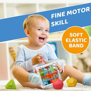 Foto 3 | Venta Internacional - Juguete Clasificador De Formas Likee Montessori Para Niños Mayores De 1 Año Con 10 Piezas