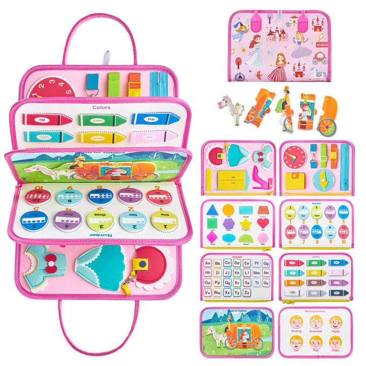 Venta Internacional - Busy Board Freebear Princess Para Niños De 3 A 4 Años