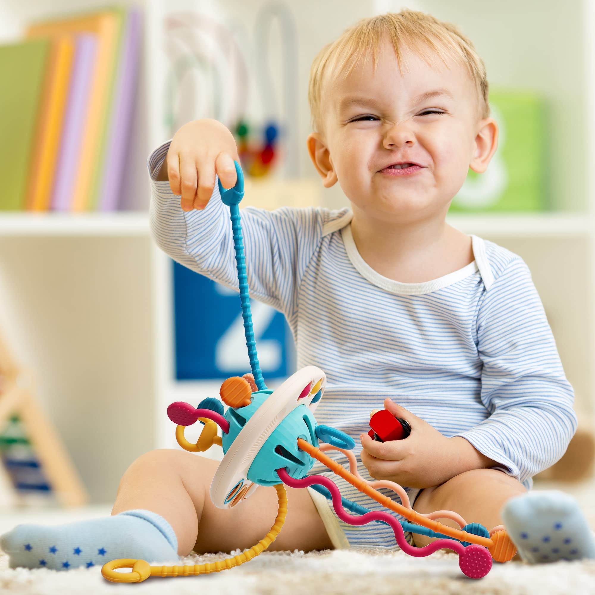 Foto 6 pulgar | Venta Internacional - Juguete Con Cuerda Likee Montessori Para Bebés Mayores De 18 Meses