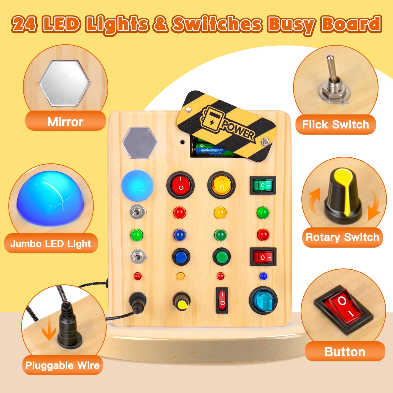 Foto 3 pulgar | Venta Internacional - Juguete Montessori Tintecusa con Iluminación