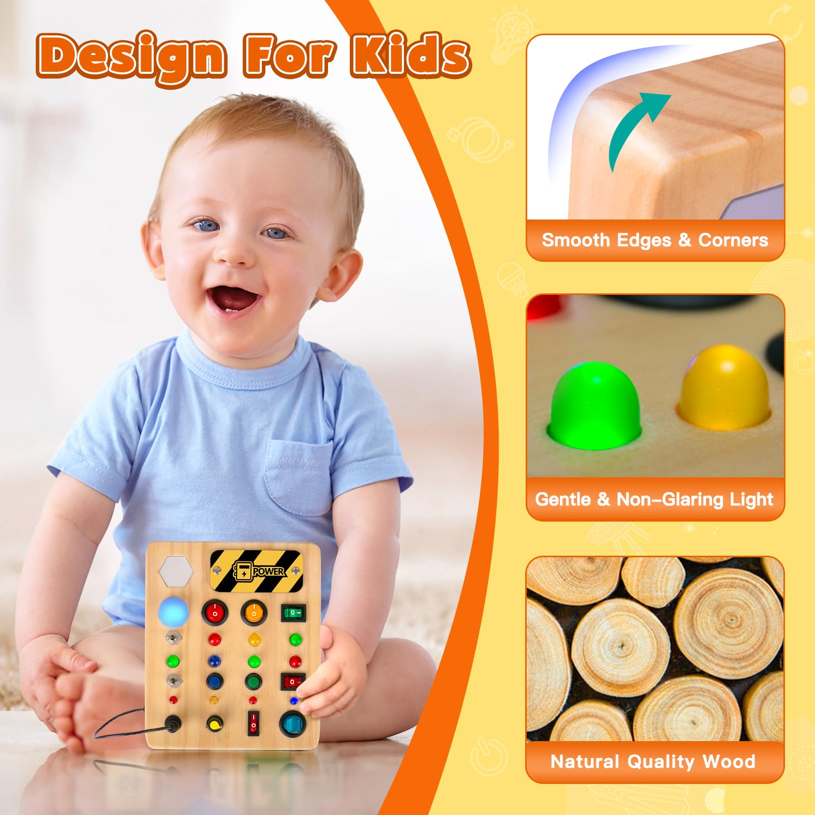 Foto 4 pulgar | Venta Internacional - Juguete Montessori Tintecusa con Iluminación