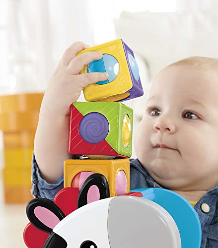 Foto 4 pulgar | Venta Internacional - Bloques Enrollables Toy Fisher-price Tumblin' Zebra Multicolor