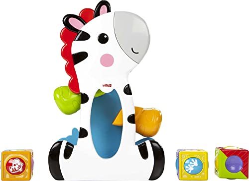 Foto 5 pulgar | Venta Internacional - Bloques Enrollables Toy Fisher-price Tumblin' Zebra Multicolor