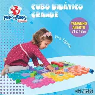 Foto 5 | Venta Internacional - Cubo Didáctico Mercotoys De Gran Tamaño