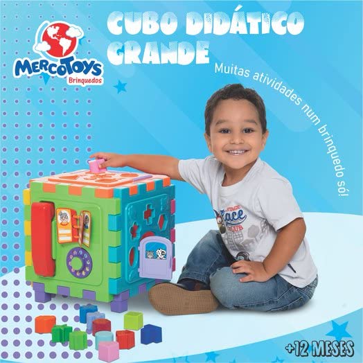 Foto 8 pulgar | Venta Internacional - Cubo Didáctico Mercotoys De Gran Tamaño