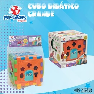 Foto 8 | Venta Internacional - Cubo Didáctico Mercotoys De Gran Tamaño