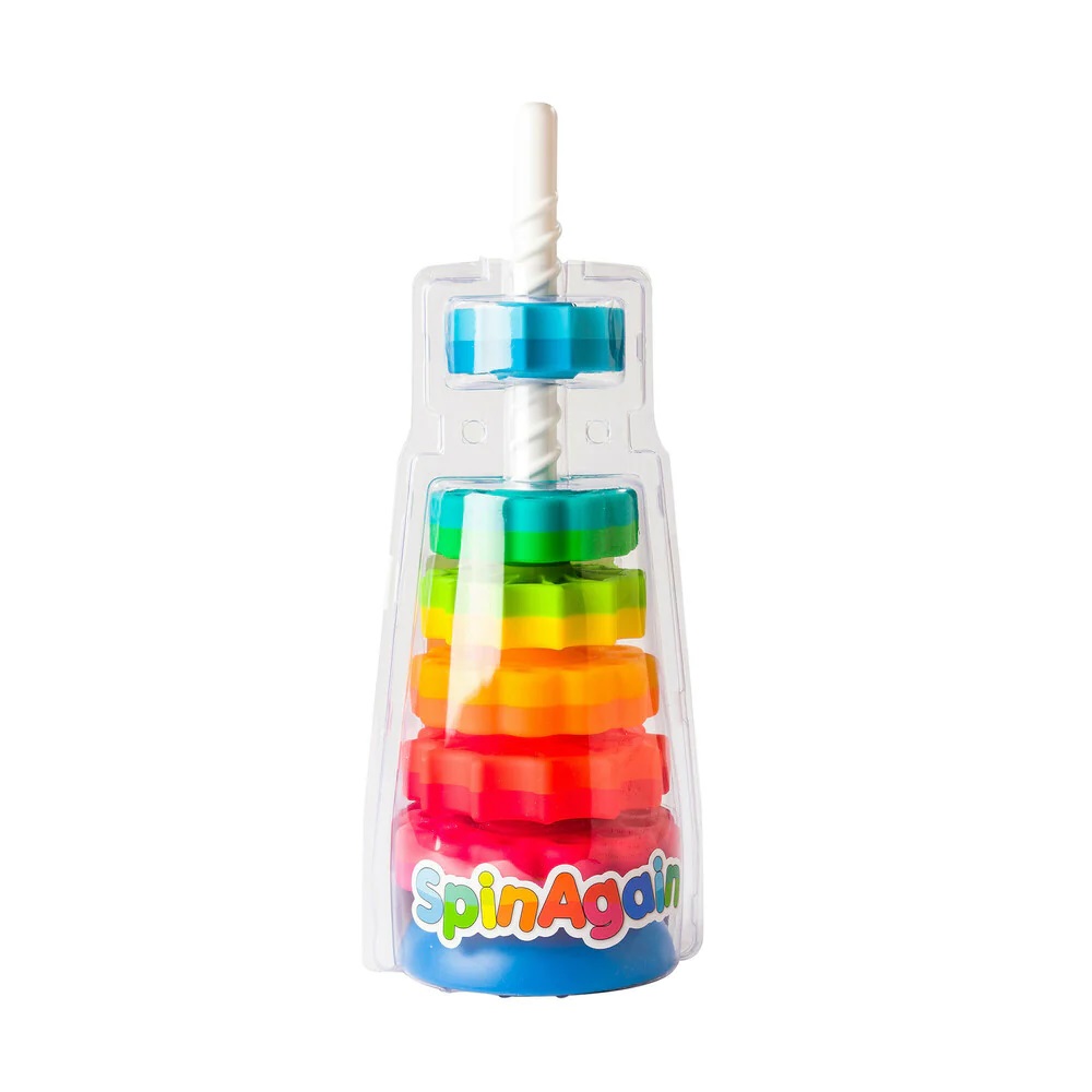 Foto 4 | Juguete Sensorial Multicolor Apilar Y Girar Fat Brain