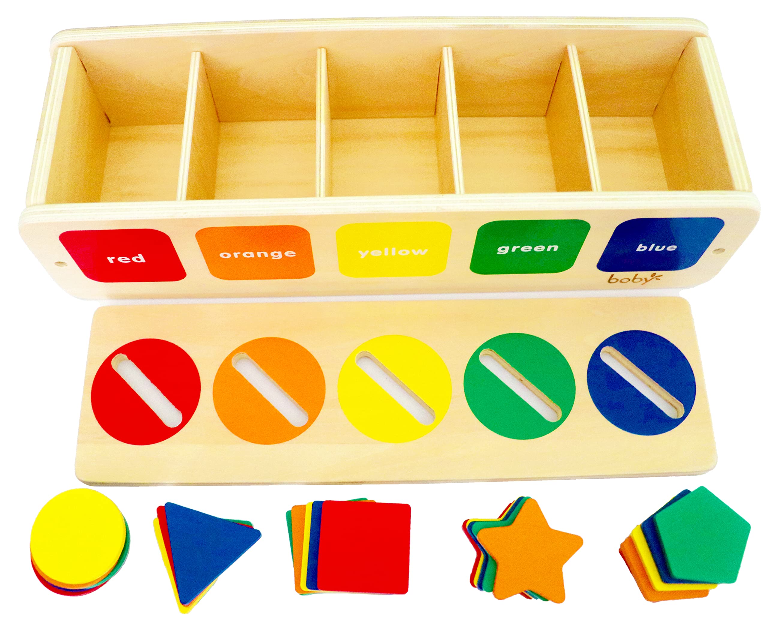 Foto 3 pulgar | Montessori Toys Daily Funn, Clasificación Por Colores Y Formas, De 1 A 3 Años - Venta Internacional.