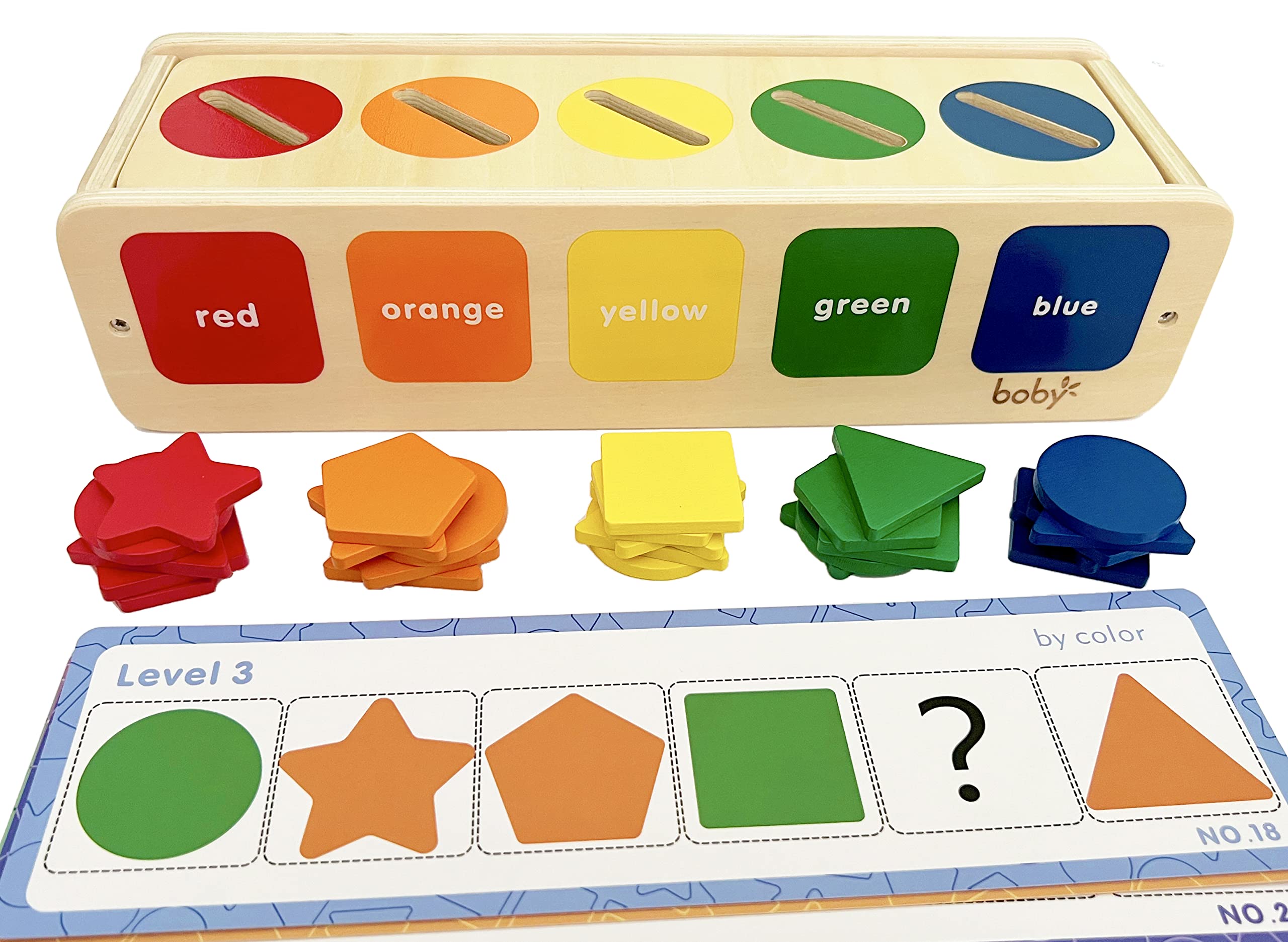Foto 4 pulgar | Montessori Toys Daily Funn, Clasificación Por Colores Y Formas, De 1 A 3 Años - Venta Internacional.