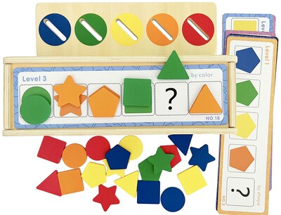 Foto 6 | Montessori Toys Daily Funn, Clasificación Por Colores Y Formas, De 1 A 3 Años - Venta Internacional.