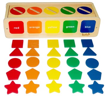 Foto 7 | Montessori Toys Daily Funn, Clasificación Por Colores Y Formas, De 1 A 3 Años - Venta Internacional.