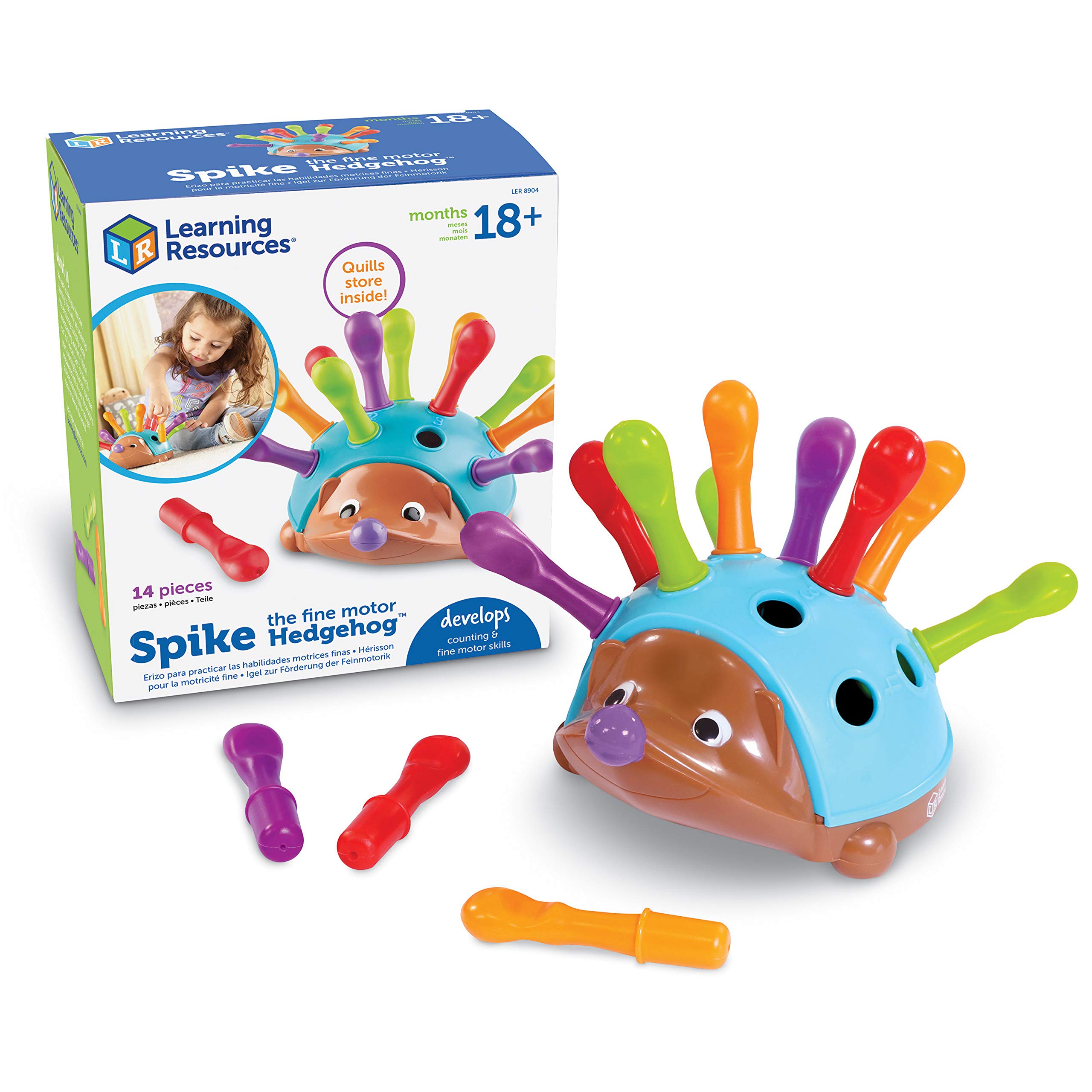 Foto 2 pulgar | Juguete Didáctico Para Niños Pequeños, Recursos De Aprendizaje, Spike Hedgehog - Venta Internacional.