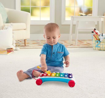 Foto 3 | Trío Infantil Clásico Toy Fisher-price, 3 Piezas Para Bebés - Venta Internacional.