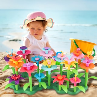 Foto 2 | Juguete De Construcción De Jardines De Flores Cenove Para Niños De 3 A 7 Años - Venta Internacional.