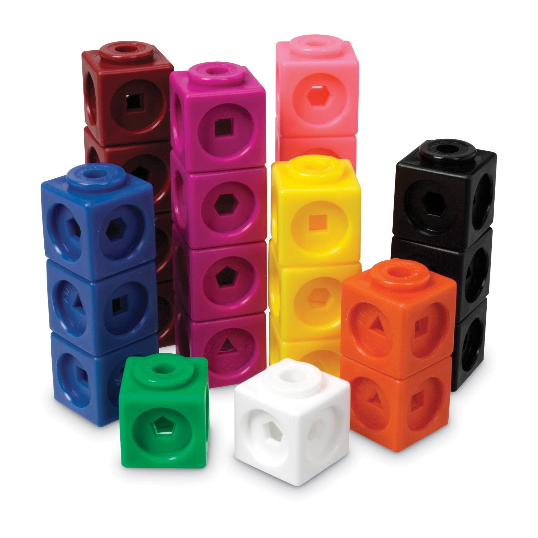 Juego De 1000 Recursos De Aprendizaje Mathlink Cubes Para Niños Mayores De 4 Años - Venta Internacional.