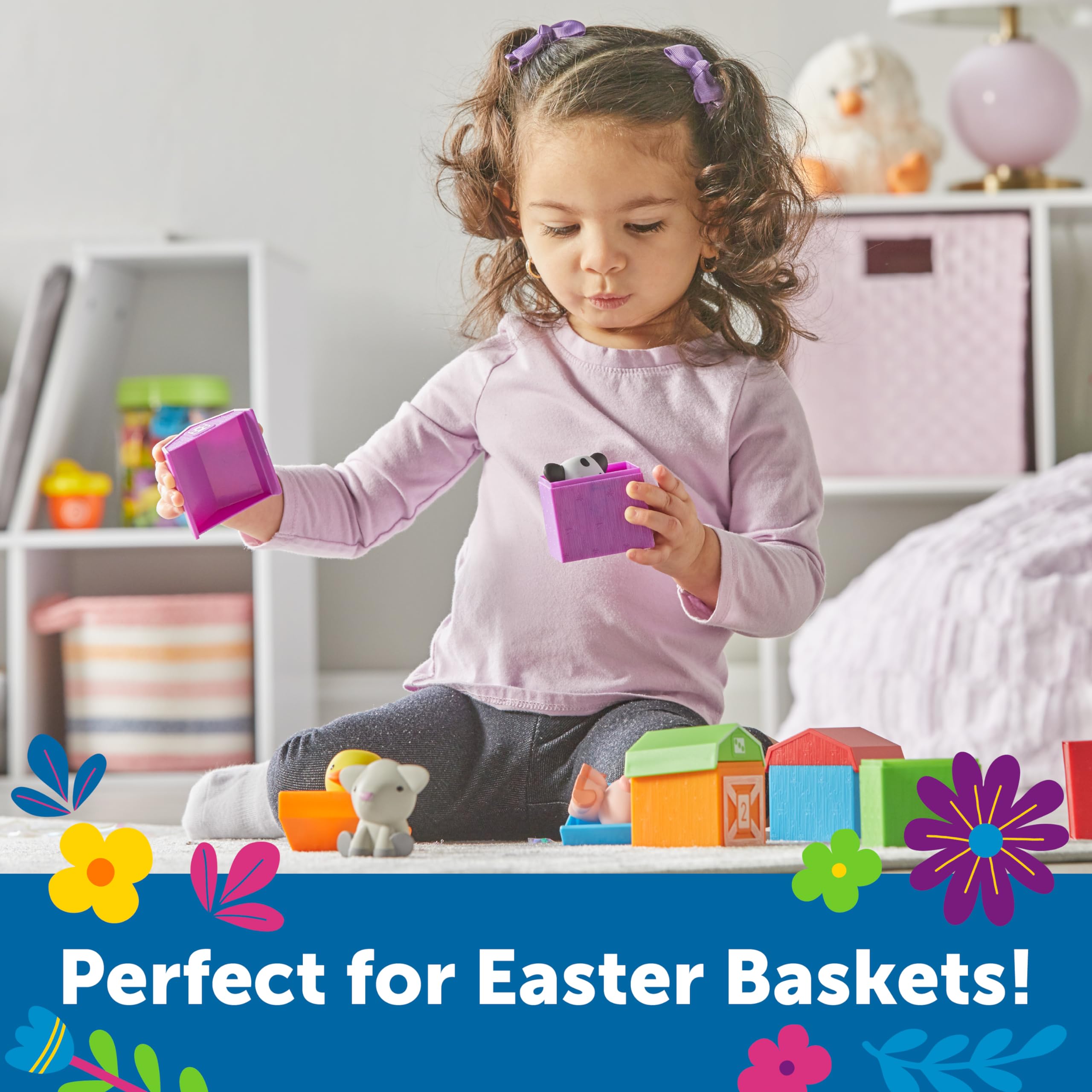 Foto 2 | Toy Learning Resources Peekaboo Learning Farm, 10 Piezas - Venta Internacional.