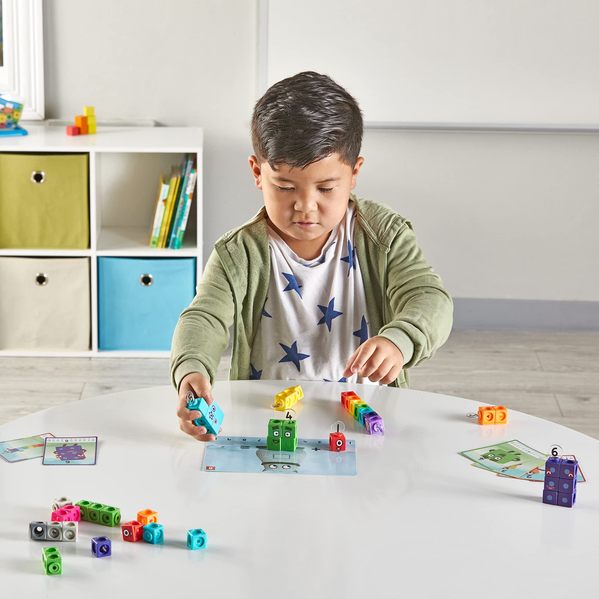 Foto 4 | Bloques de Construcción Hand2mind Mathlink Cubes Numberblocks - Venta Internacional