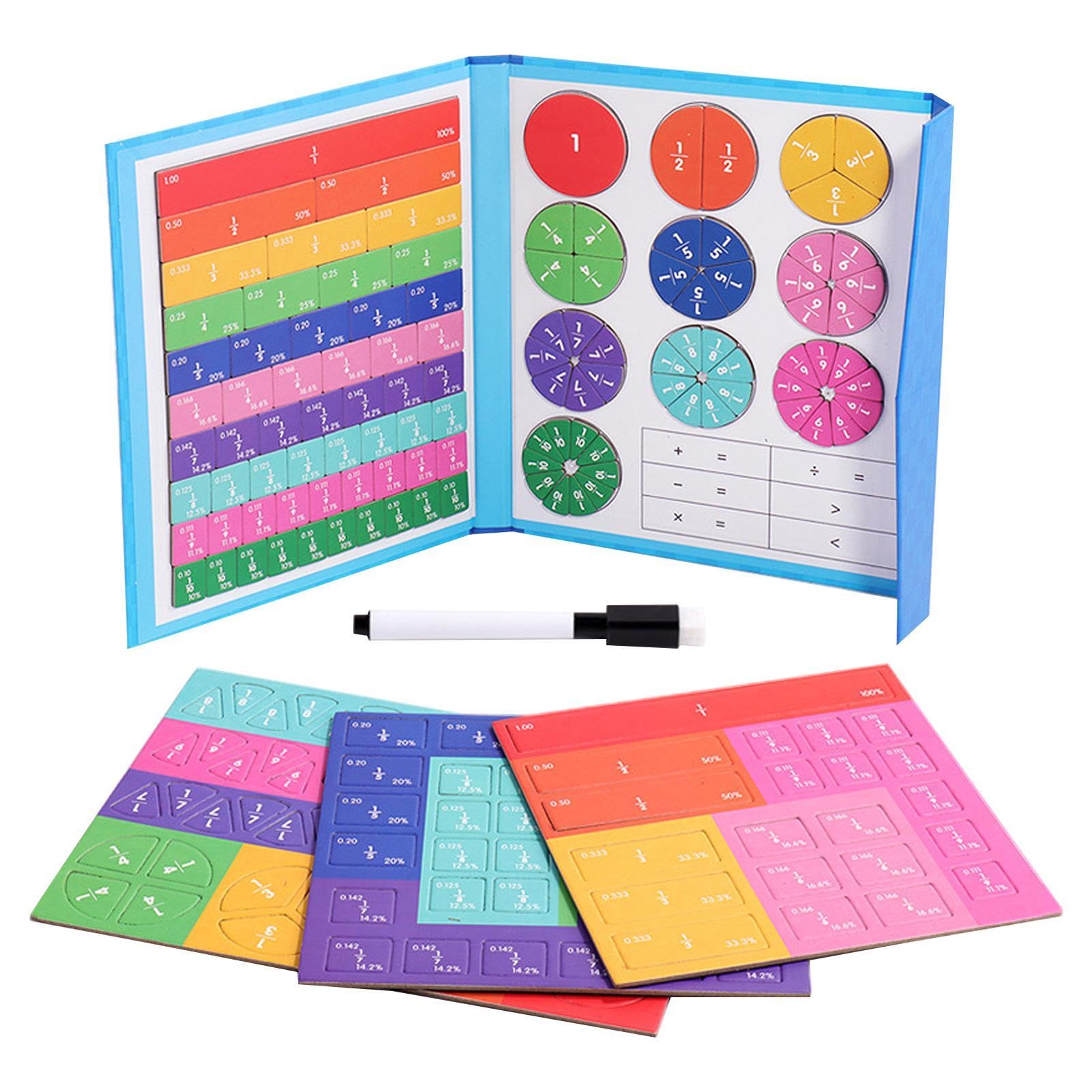 Foto 2 pulgar | Set Montessori De Manipulación Matemática Magnética Con Libro De Actividades - Venta Internacional