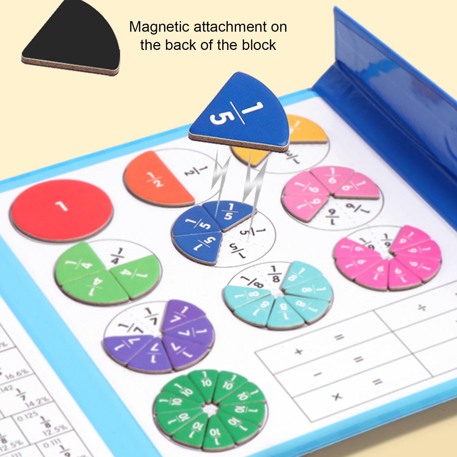 Foto 7 pulgar | Set Montessori De Manipulación Matemática Magnética Con Libro De Actividades - Venta Internacional