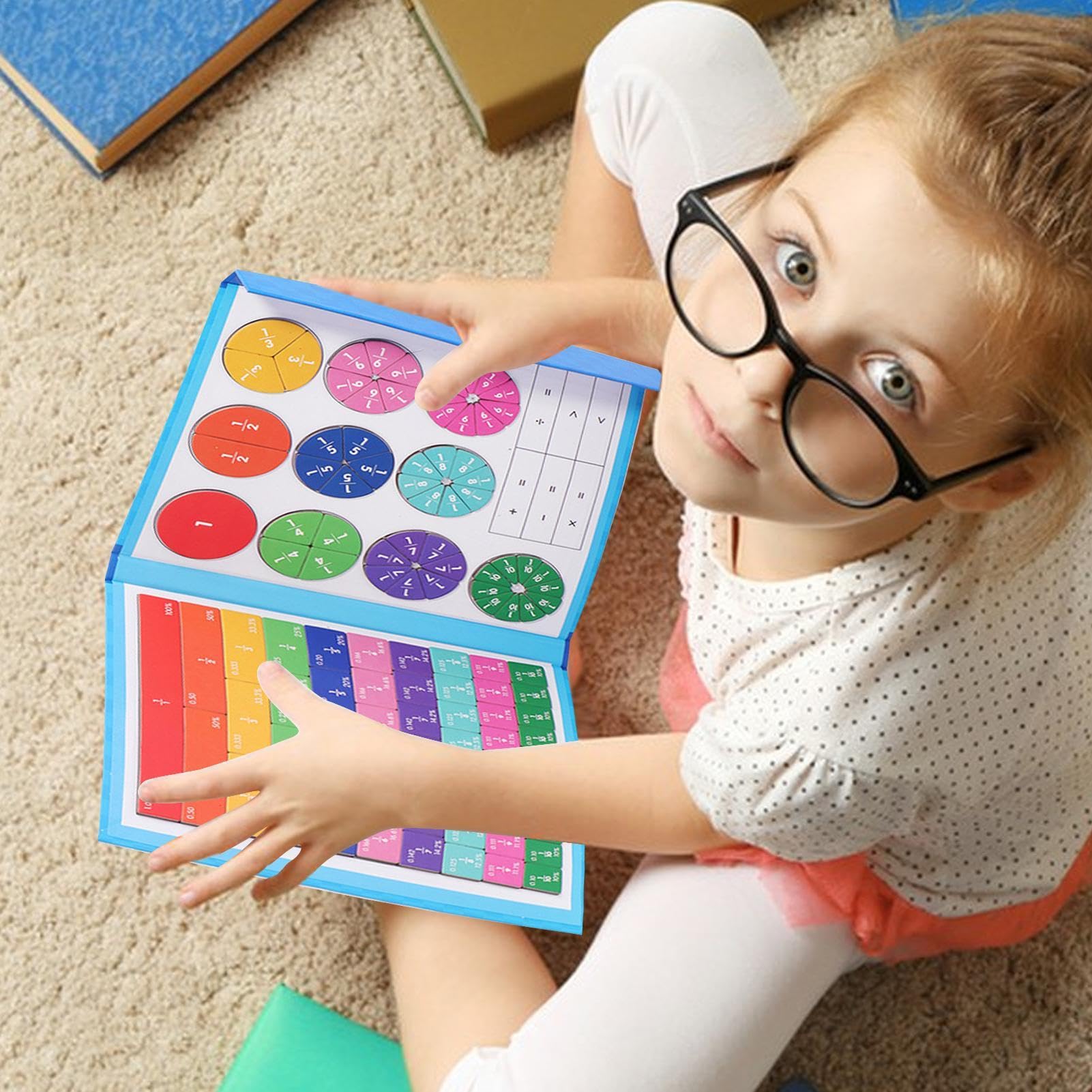 Foto 4 pulgar | Set Montessori de Manipulación Matemática Magnética con Libro de Actividades - Venta Internacional