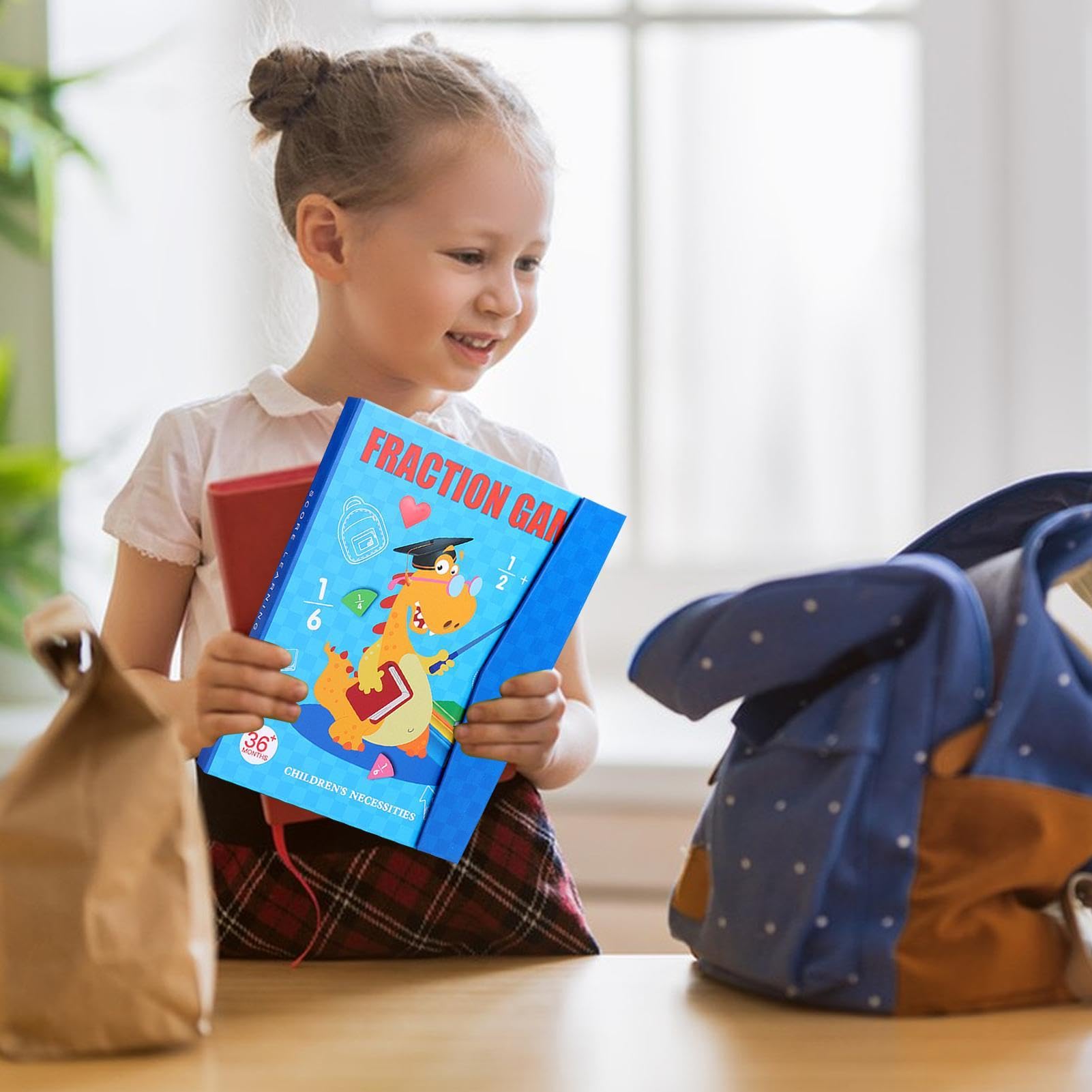 Foto 5 pulgar | Set Montessori de Manipulación Matemática Magnética con Libro de Actividades - Venta Internacional