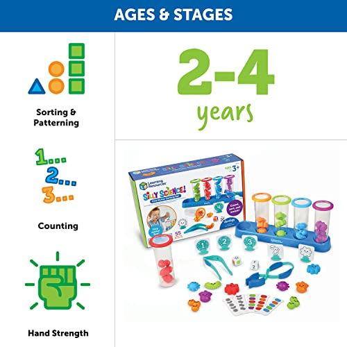 Foto 6 pulgar | Juego De Clasificación De Motricidad Fina Silly Science De L - Venta Internacional.