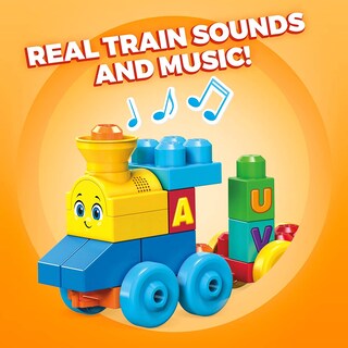 Foto 3 | Tren Musical Abc Mega Bloks - Venta Internacional