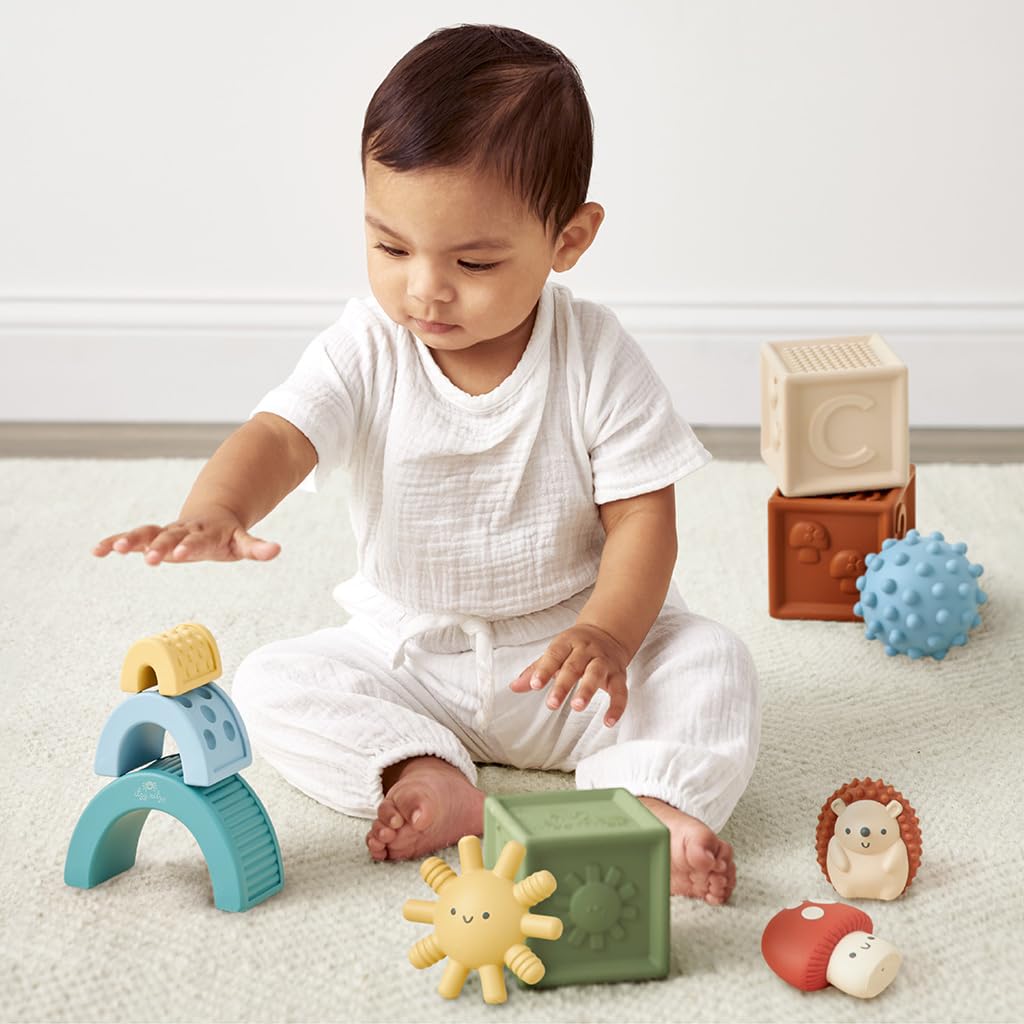 Foto 3 pulgar | Juego de Bloques Sensoriales Itzy Ritzy de 10 Piezas con Bloques Blandos - Venta Internacional