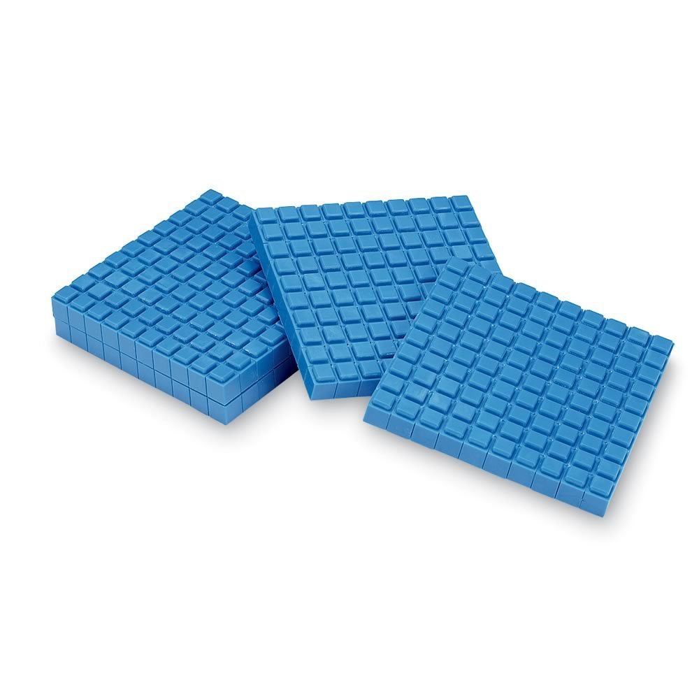 Foto 7 pulgar | Juego de 322 Unidades Hand2mind de Plástico Azul Base Ten Blocks - Venta Internacional