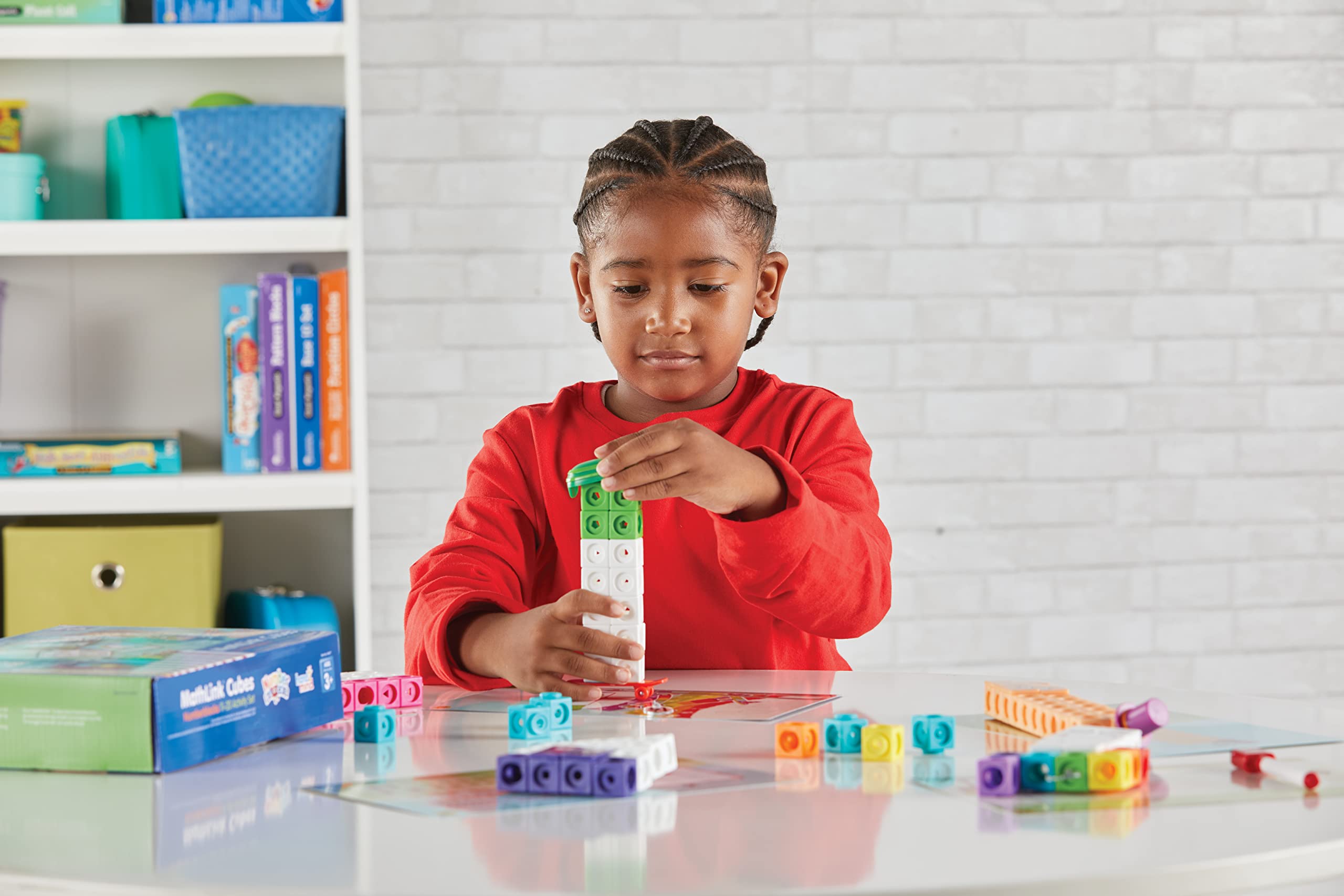 Foto 6 pulgar | Conjunto de Actividades Mathlink Cubes Numberblocks con 155 Cubos - Venta Internacional