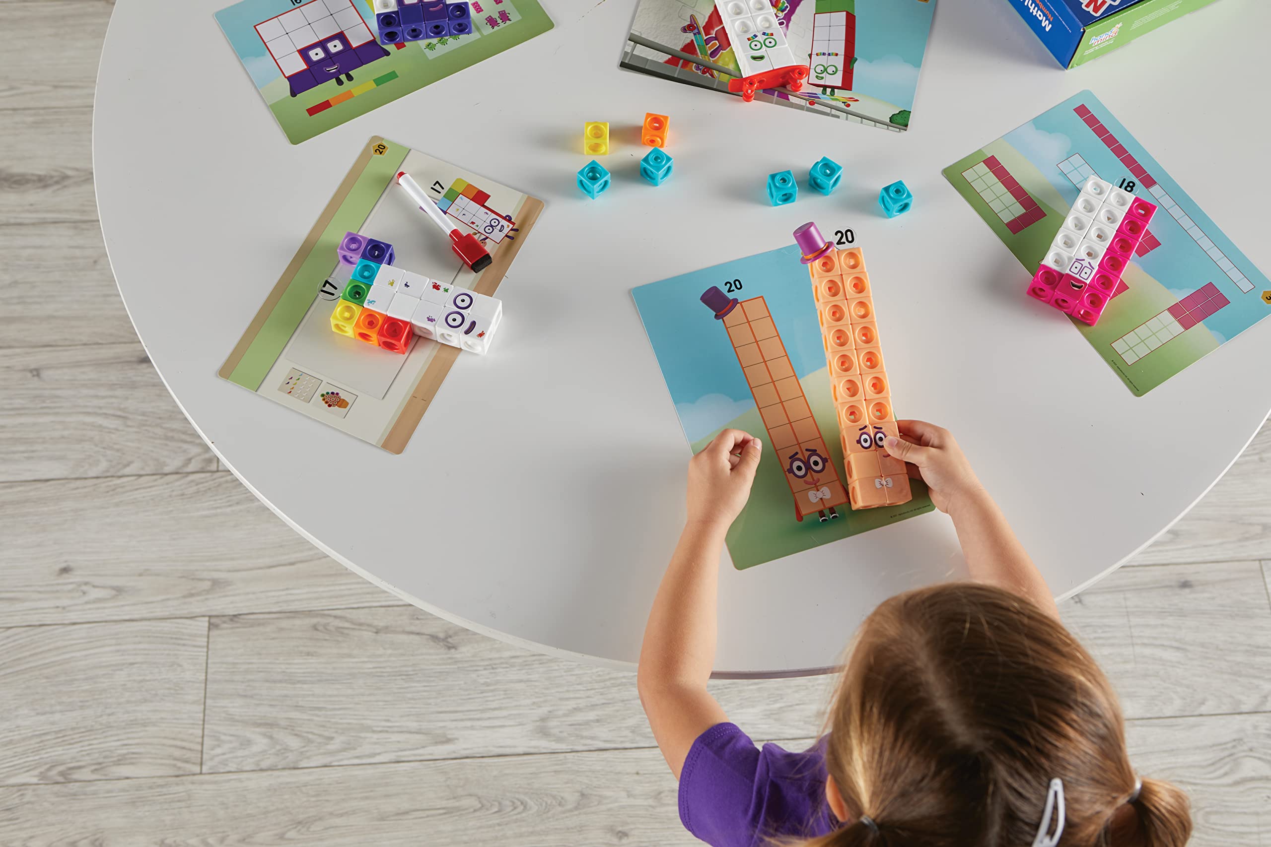 Foto 7 | Conjunto de Actividades Mathlink Cubes Numberblocks con 155 Cubos - Venta Internacional