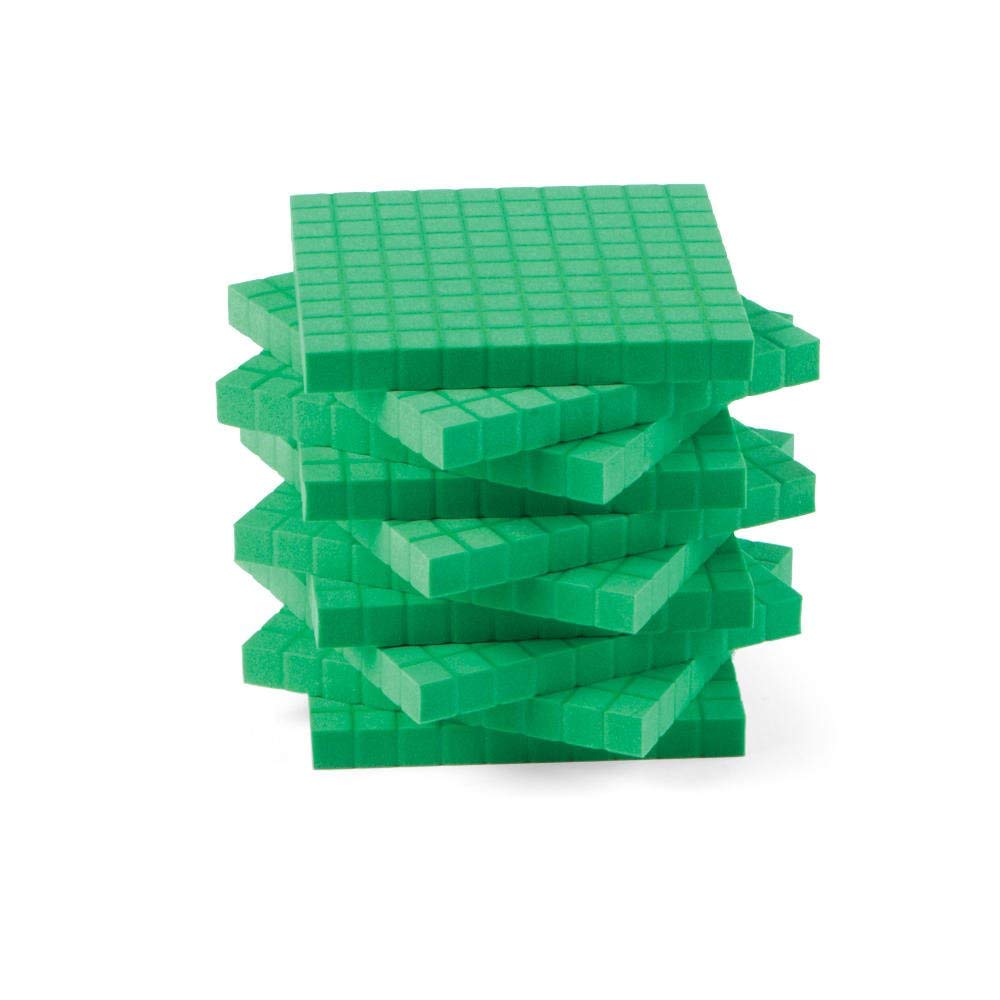 Foto 6 pulgar | Set Completo de Espuma Verde Base Ten Blocks Hand2mind - Venta Internacional