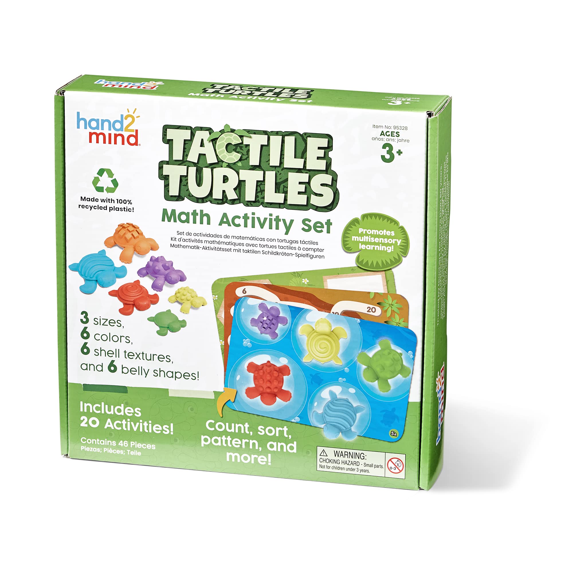 Foto 1 | Set de Actividades Matemáticas Hand2mind Tactile Turtles para Niños Pequeños - Venta Internacional