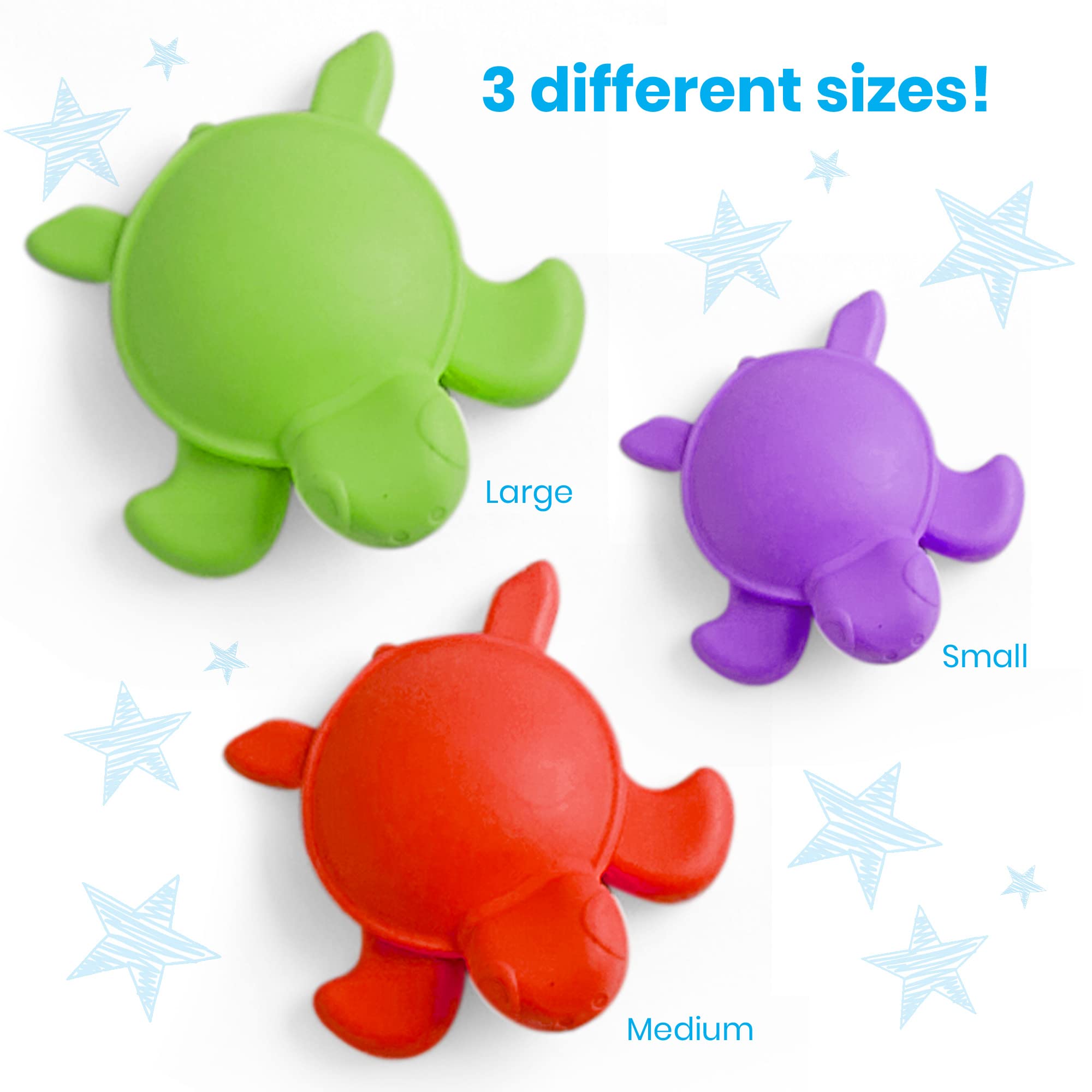 Foto 3 | Set de Actividades Matemáticas Hand2mind Tactile Turtles para Niños Pequeños - Venta Internacional