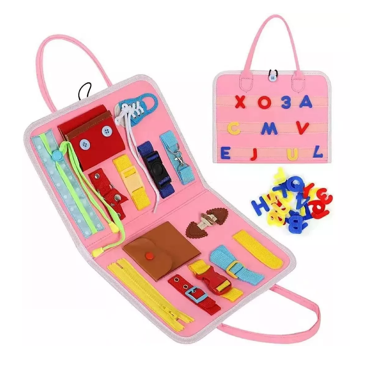 Foto 4 pulgar | Juguete Tablero Para Niños De 1-4 Años  Rosa