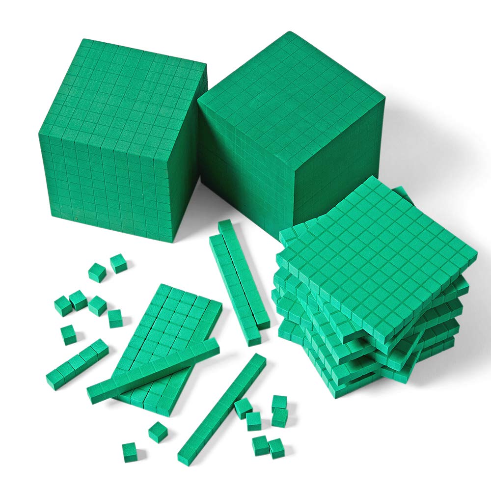 Foto 3 pulgar | Set Completo De Espuma Verde Base Ten Blocks Hand2mind - Venta Internacional