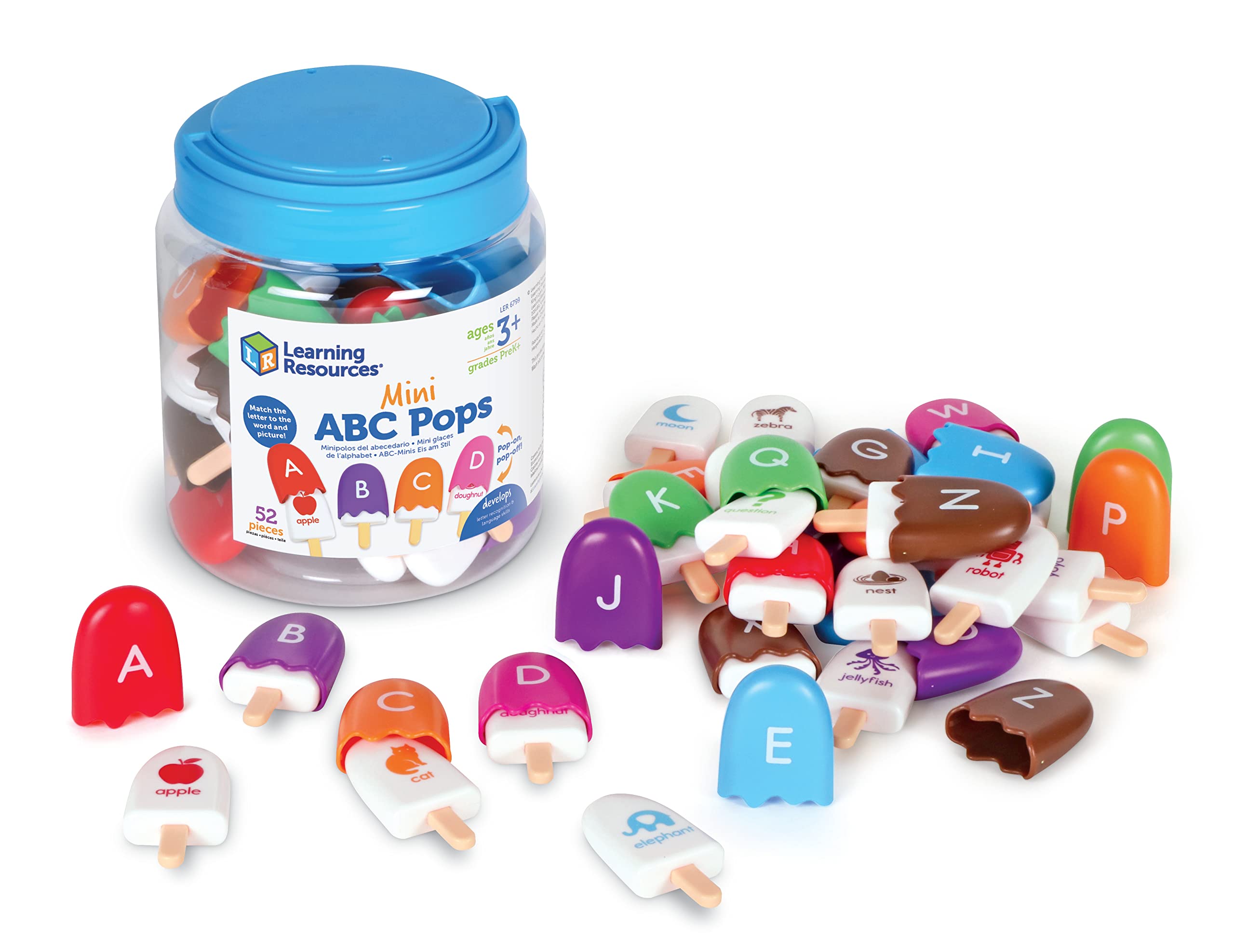 Foto 2 pulgar | Mini Abc Pops Toy Learning Resources 52 Piezas - Venta Internacional