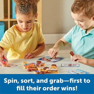 Foto 2 | Juguete de aprendizaje Learning Resources Grab That Donut 39 Piezas - Venta Internacional