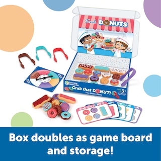 Foto 4 | Juguete de aprendizaje Learning Resources Grab That Donut 39 Piezas - Venta Internacional