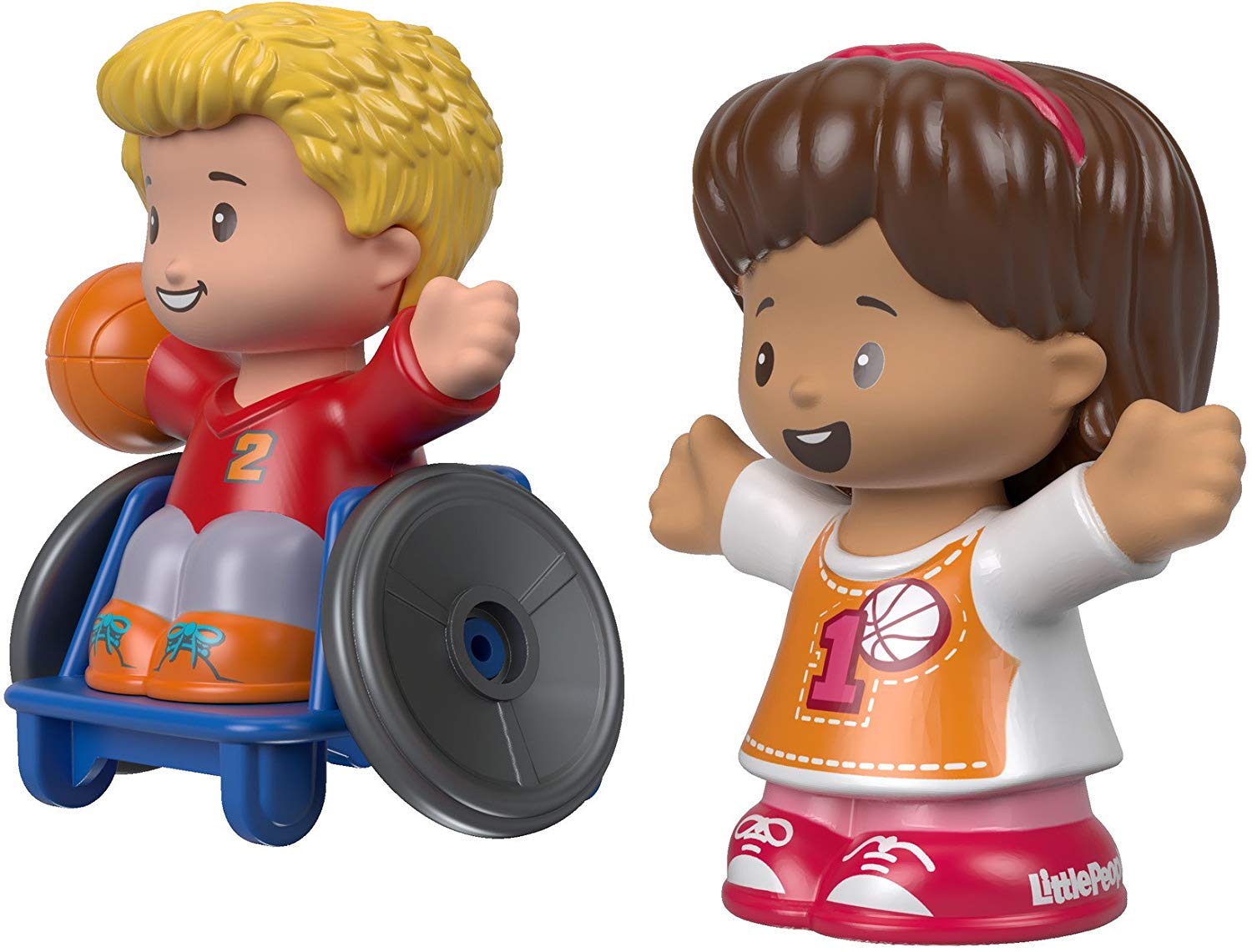 Foto 3 | Figuras Fisher-Price Little People Josh y Mia - Venta Internacional