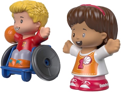 Foto 3 | Figuras Fisher-Price Little People Josh y Mia - Venta Internacional