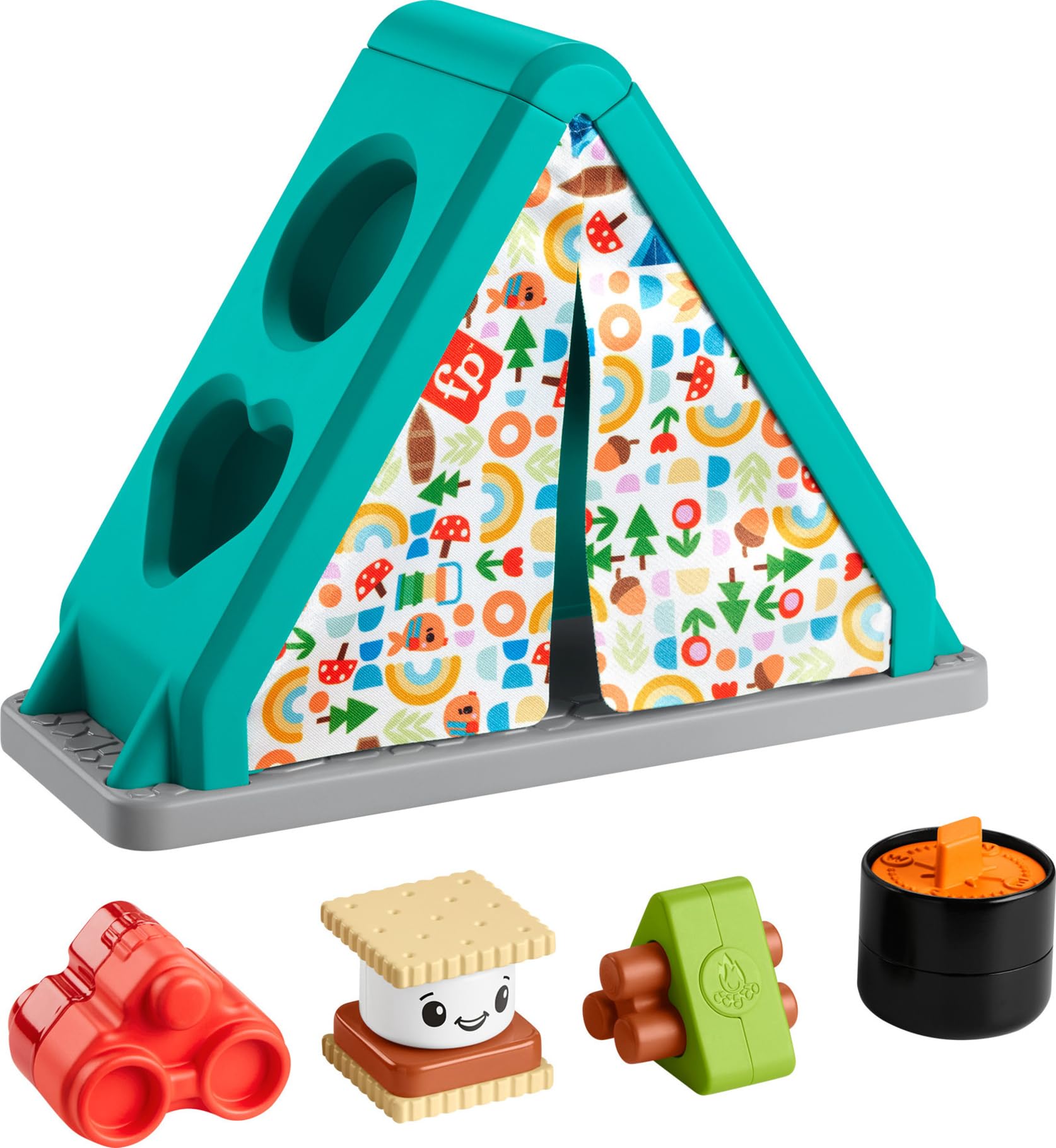 Foto 2 pulgar | Tienda de Campaña Fisher-Price con Forma de S'more - Venta Internacional